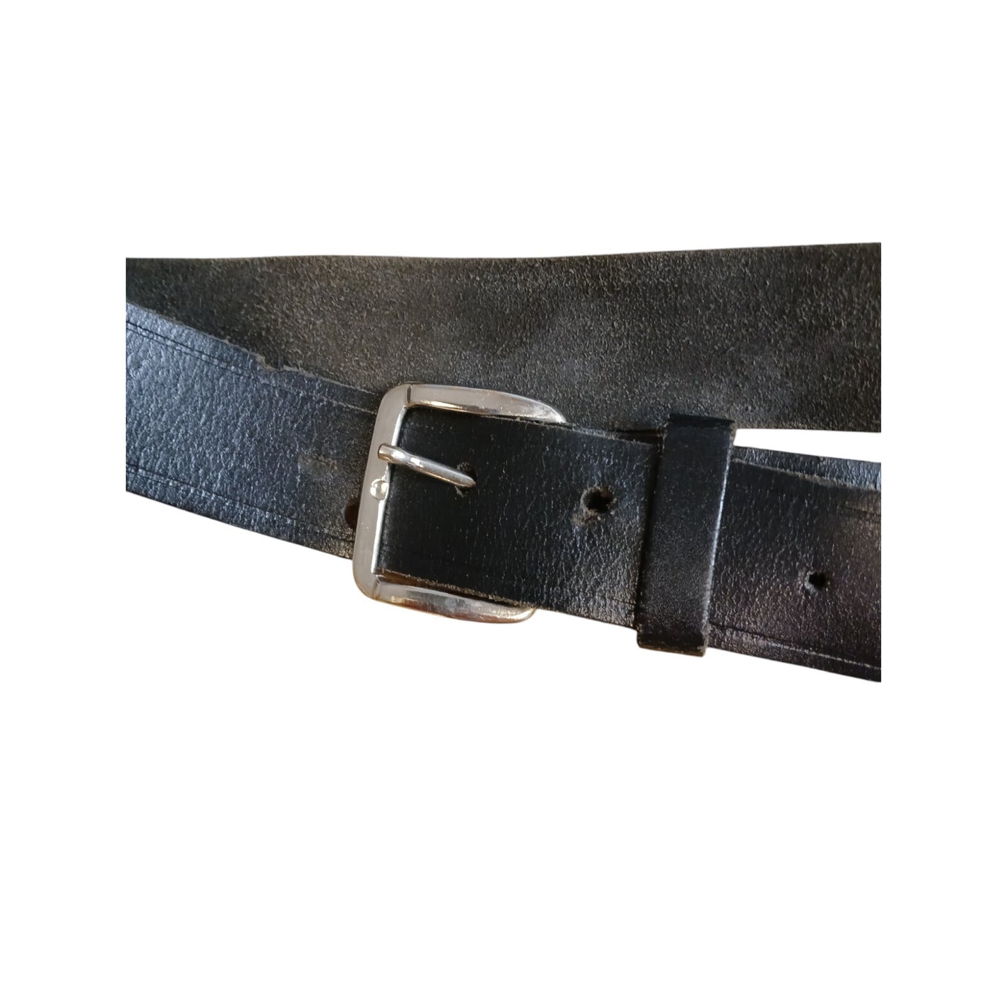 Leather Belts Used Upcycling Job Lot x 25 Various Black Sizes Craft Recycling