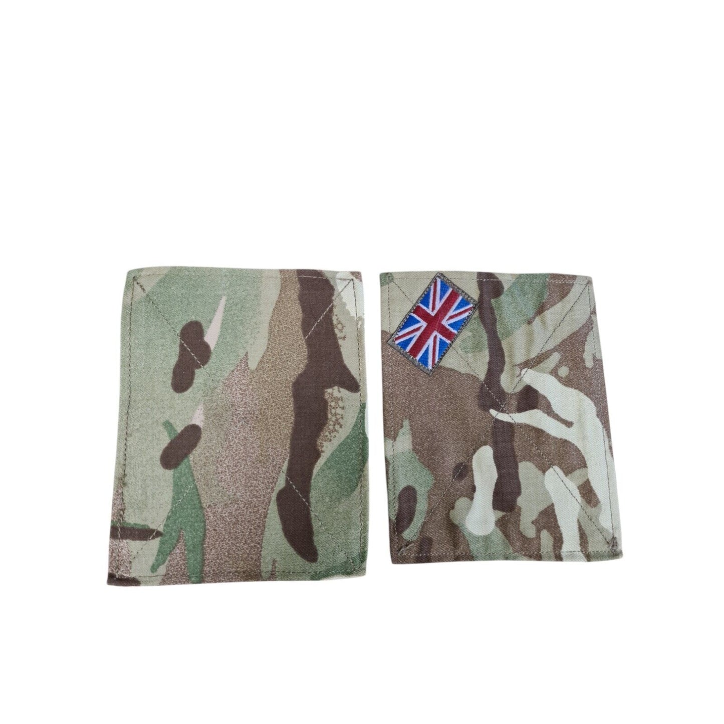 MTP Blanking Patches British Army 1 Pair With UK TRF Hook And Loop Rear Panels