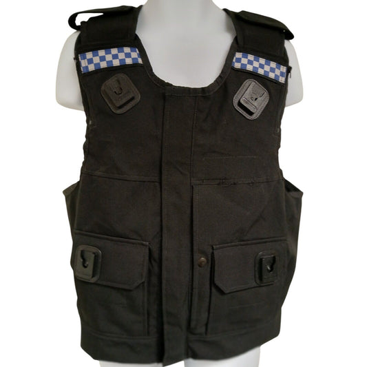 Aegis Stab Vest Ballistic Body Armour Cover Klickfast Ex Police Security Male