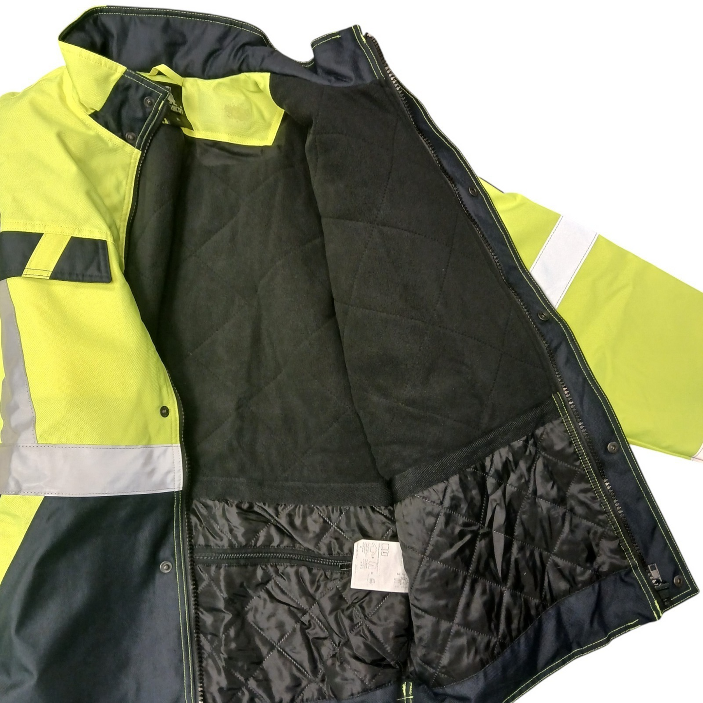 Mascot Hi Viz Jacket Yellow Hi Vis XL Safety Workwear Reflective Coat Grade A