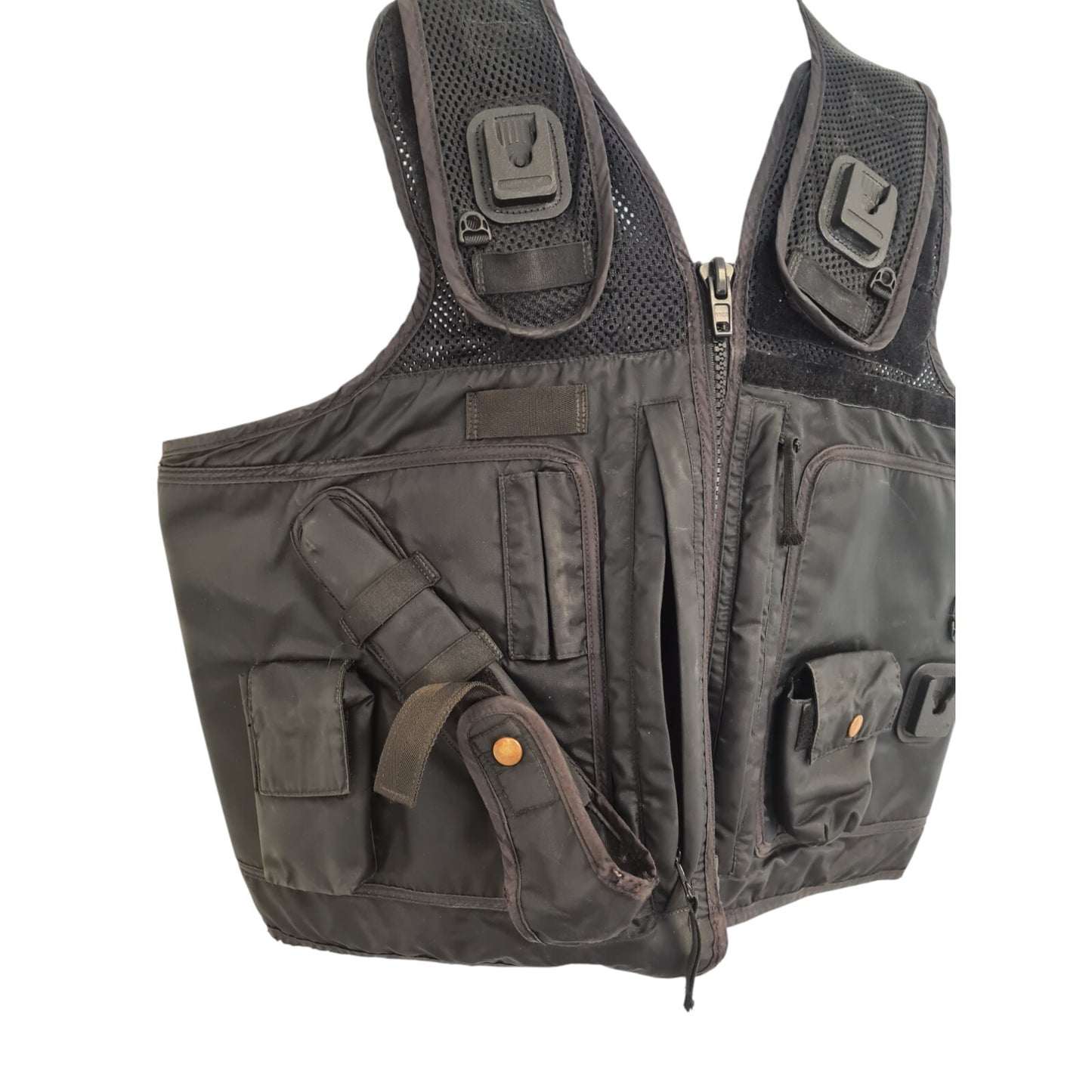 Mehler Vario System Vest Tactical Black Utility Small Integrated Pouches Police