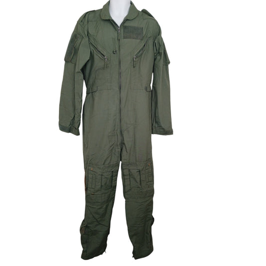 Air Crew Coverall FR Tutor Sage Green Jump Flight Suit Cutter Pocket Aircrew