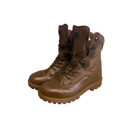 British Army YDS Kestrel Patrol Boots Cadet Boots Size 9W Brown Military