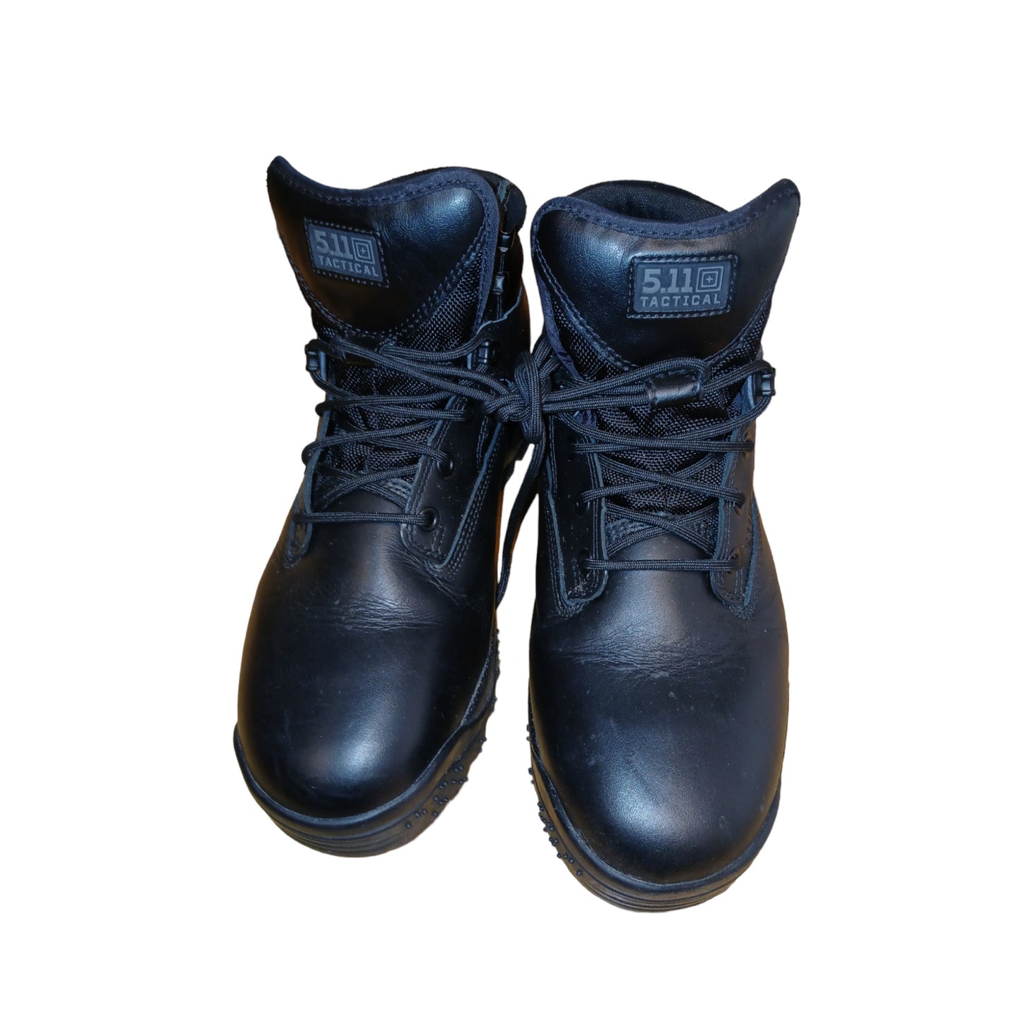 5.11 Tactical Ortholite Low Black Leather Boots Ex Police Security Operator