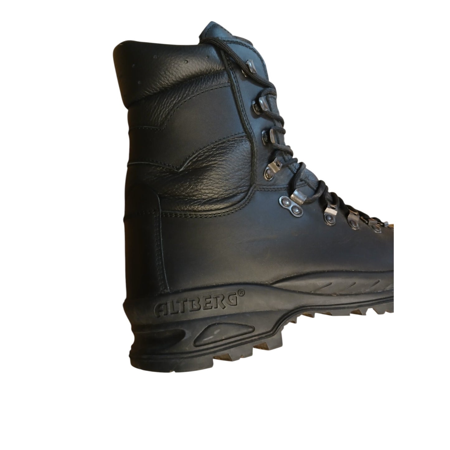 Altberg Peacekeeper P3 Boots Original Safety Black Leather Ex Police Size 8