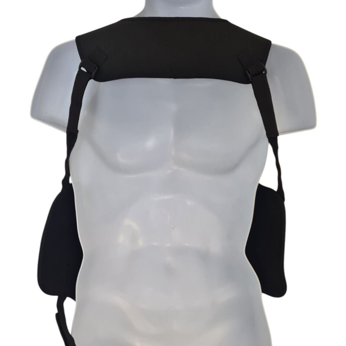 Overt/Covert Shoulder Harness Chest Rig Holster Black Security Adjustable Police