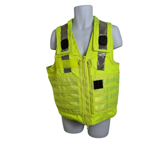 Arktis Molle Tactical Vest Utility Hi Vis Hi Viz Ex Police Security Size Small