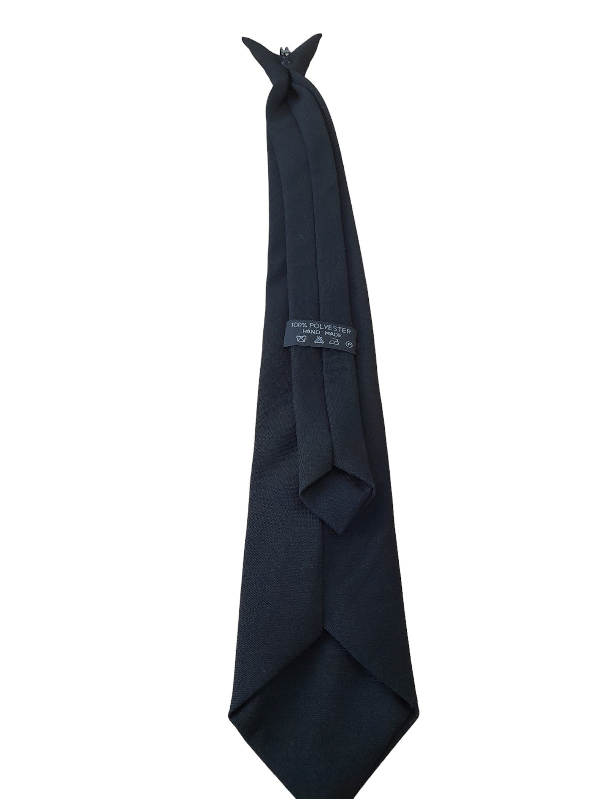 Police Clip on Tie Bundle x10 Ex Police Black Uniform Security Workwear Dress Up