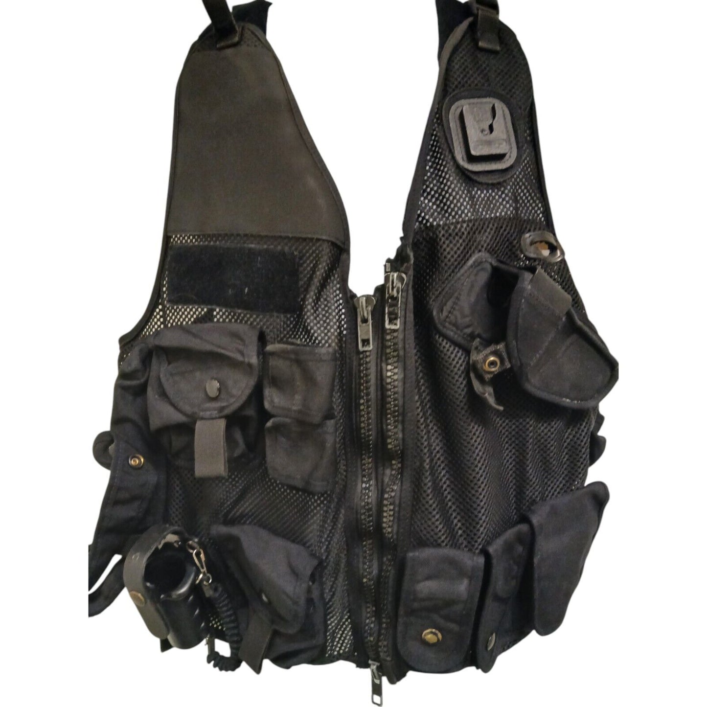 PWL Tactical Vest Integrated Pouches Medium Airsoft Klickfast Security Police