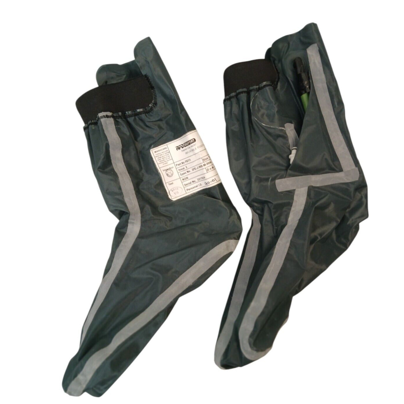 Royal Air Force Inflatable Foot Bladders Boots Pilots RFD Beaufort UK RAF Anti G