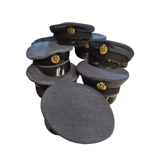 Genuine RAF Peaked Cap Hat Bundle x 8 Restore Upcycle Fancy Dress Mixed Sizes