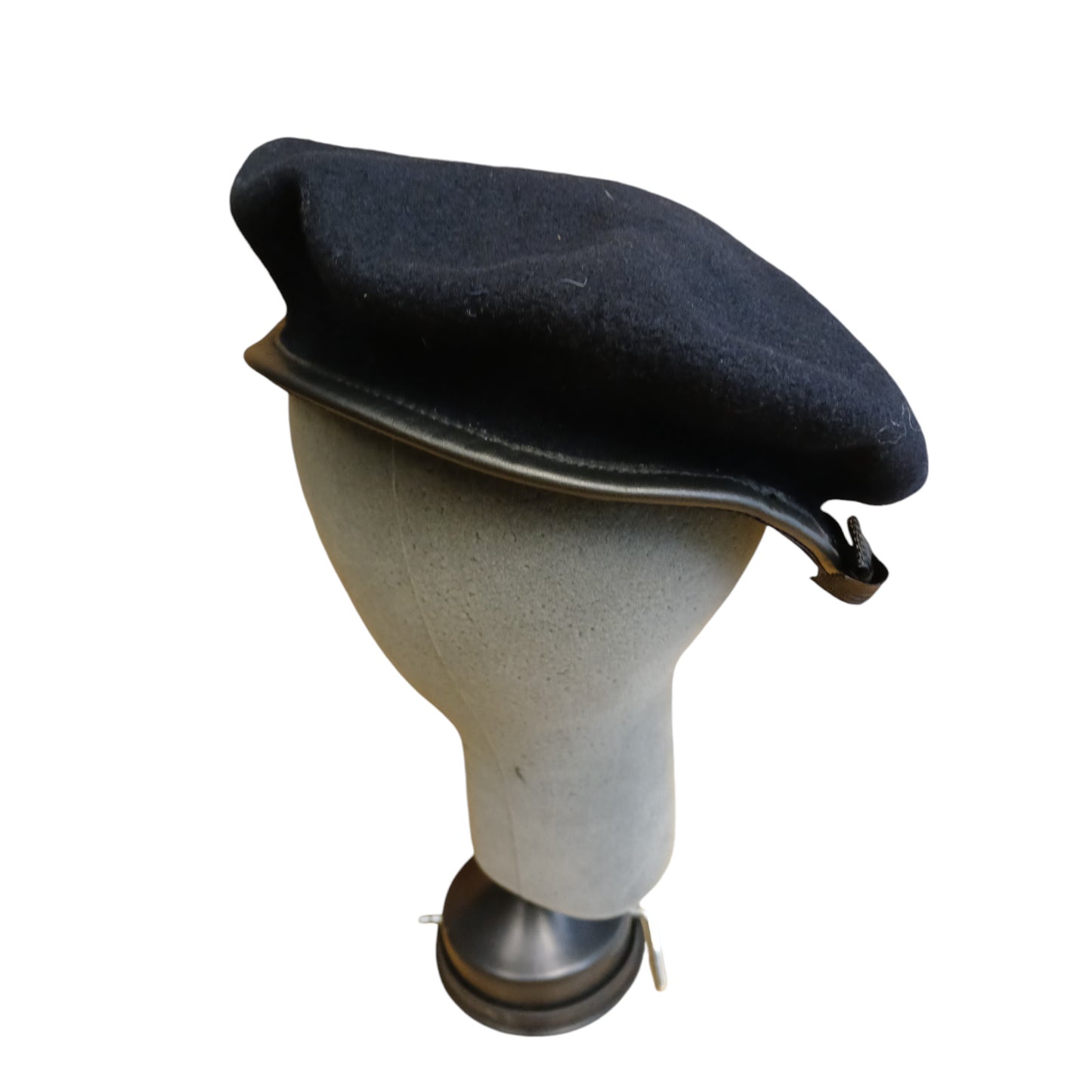 Firmin Navy Blue Beret Royal Navy Police Cadet Military Silk Lined Wool
