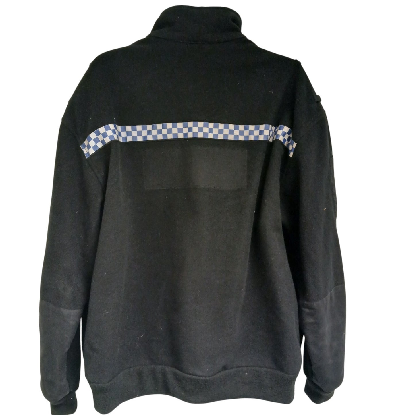 Fleece Jacket Windstopper Police Reflective Klickfast Blue Security Turner Virr