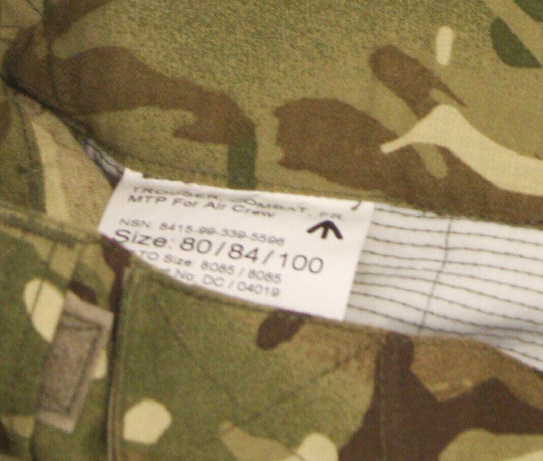 MTP Air Crew Trousers Camo Combat British Forces Army Military Airsoft Hiking