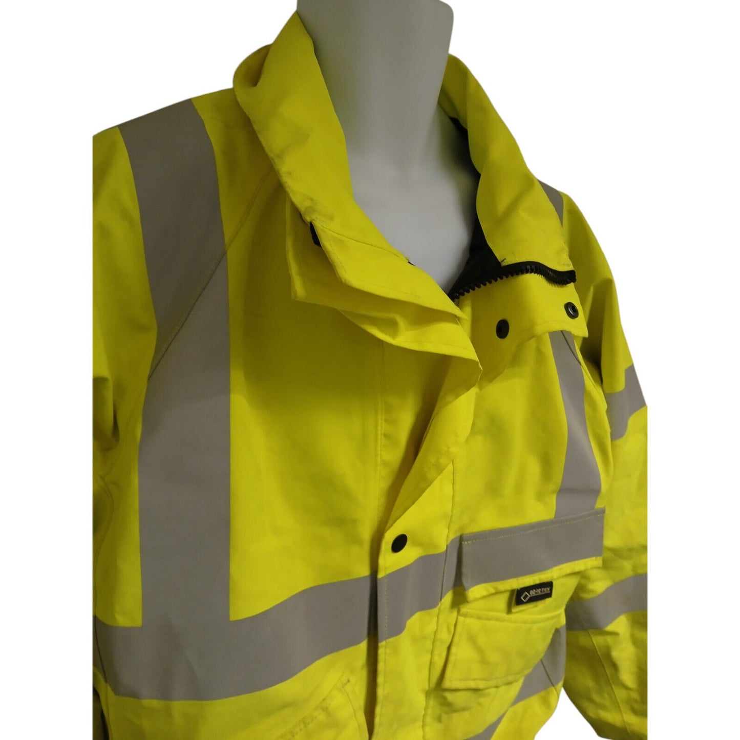 Panacea Goretex Bomber Hi Viz Hi Vis Yellow Foul Weather Waterproof Work Wear