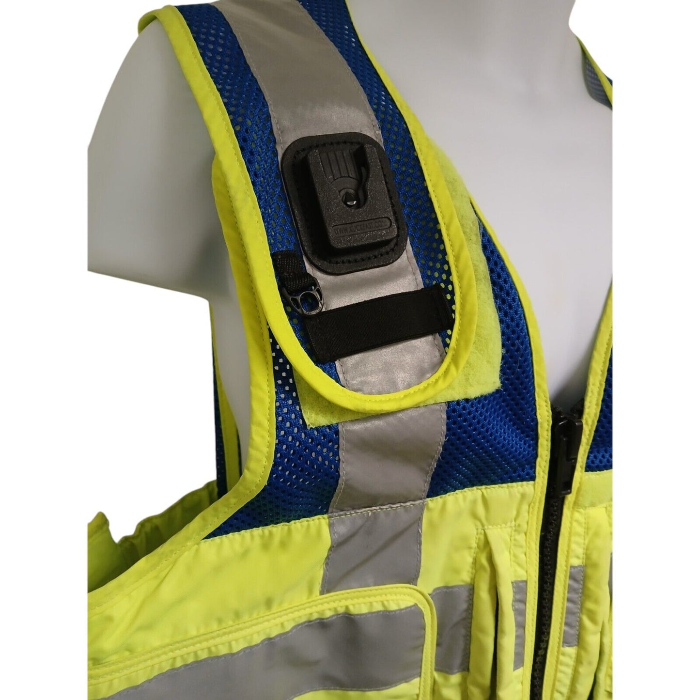 Mehler Vario System Vest Tactical Hi Viz Vis Klickfast Blue Police M Security