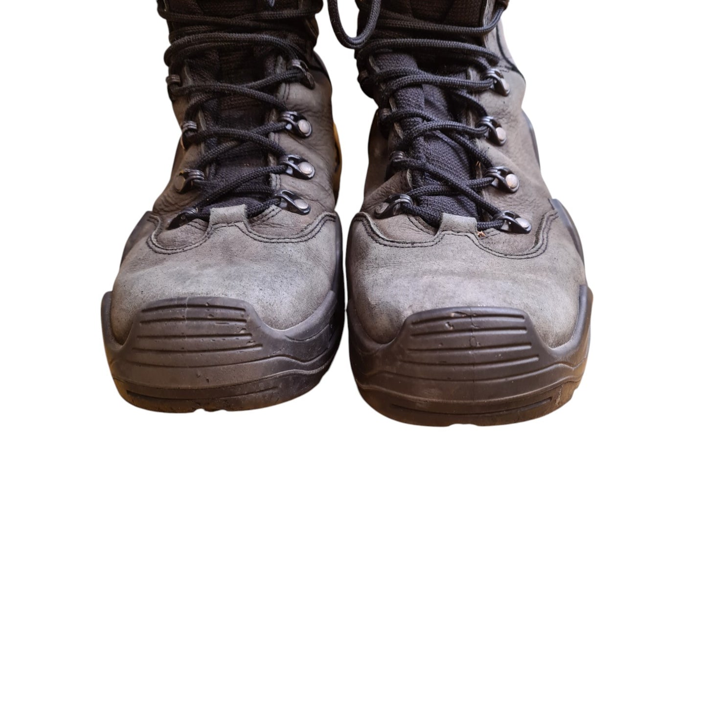 Lowa Goretex Boots Z-8 GTX Leather Size 11 Black Walking Hiking Militaria