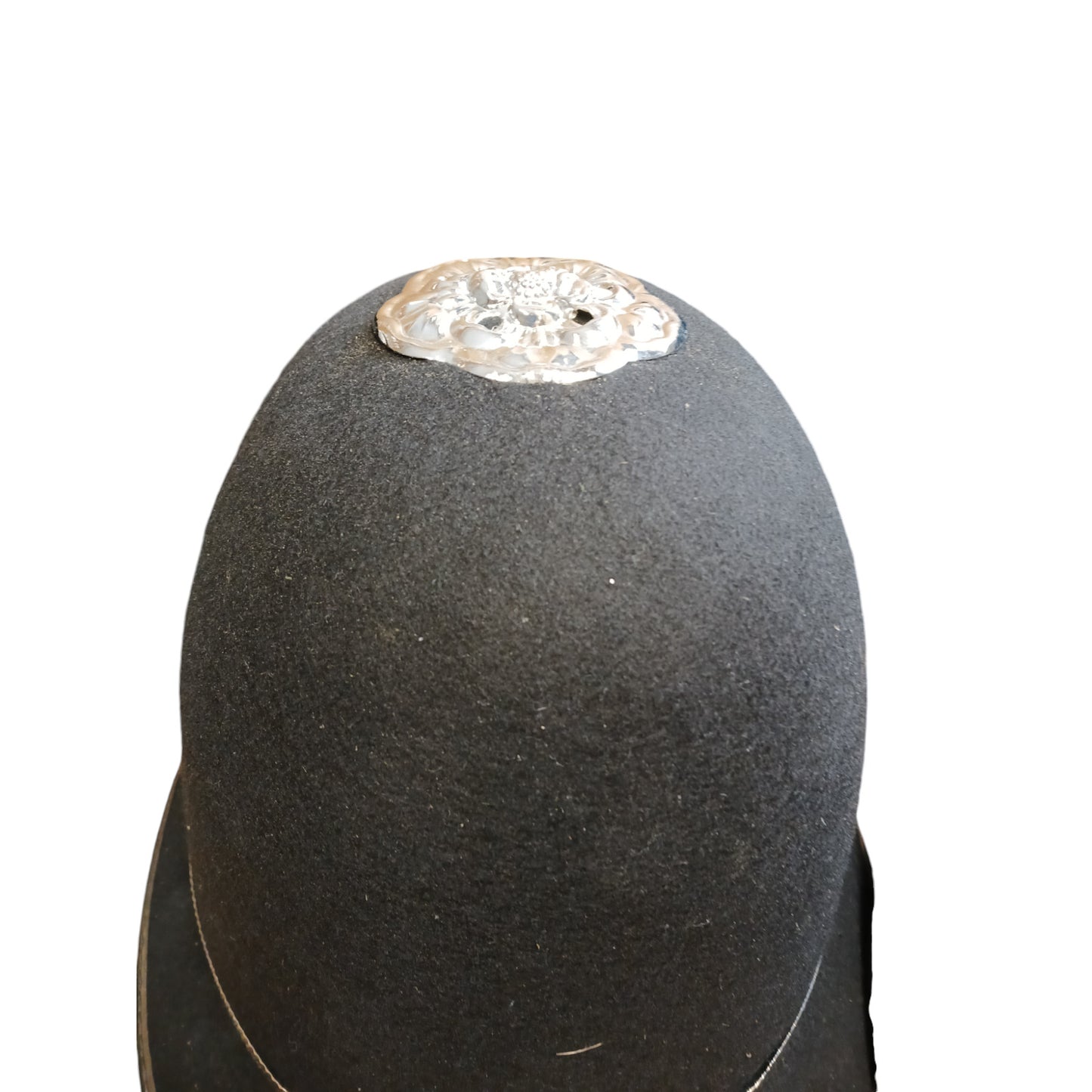 Rose Top Custodian Police Helmet Obsolete Collector Interest Memorabilia Grade B