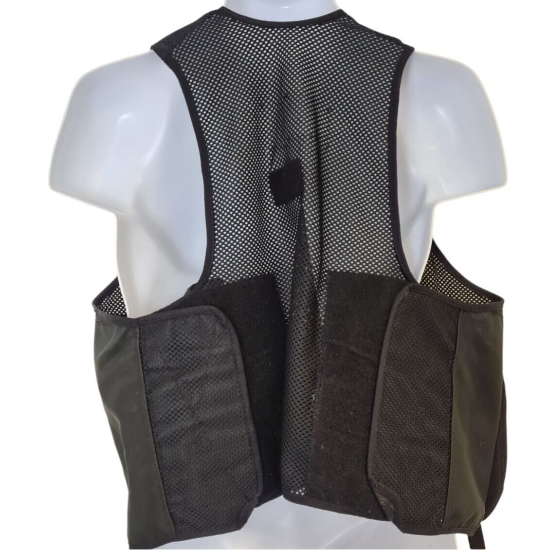 Tactical Vest Integrated Pouches Airsoft Security Police XL Black Doorman