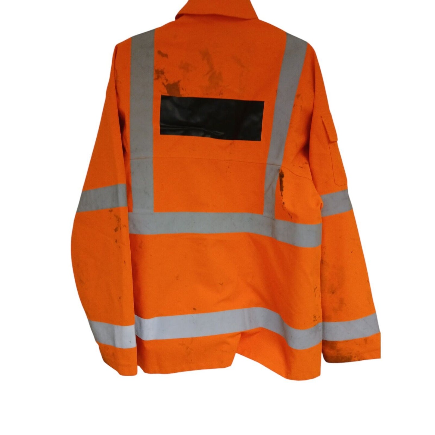 Ballyclare Goretex Hi Vis Hi Viz 3/4 Jacket Waterproof Railway Orange Grade B