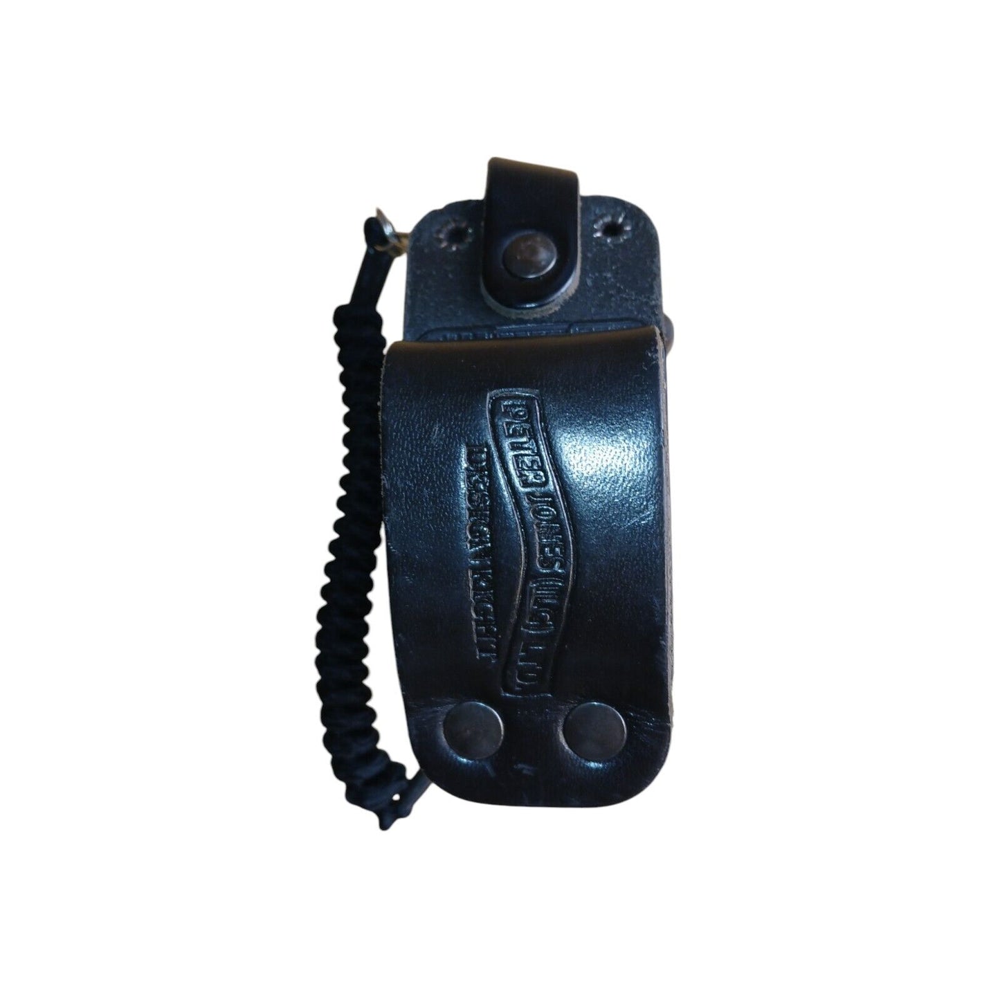 Protec Police Duty Belt With 6 Pouches Attachments Black Security Webbing (H)