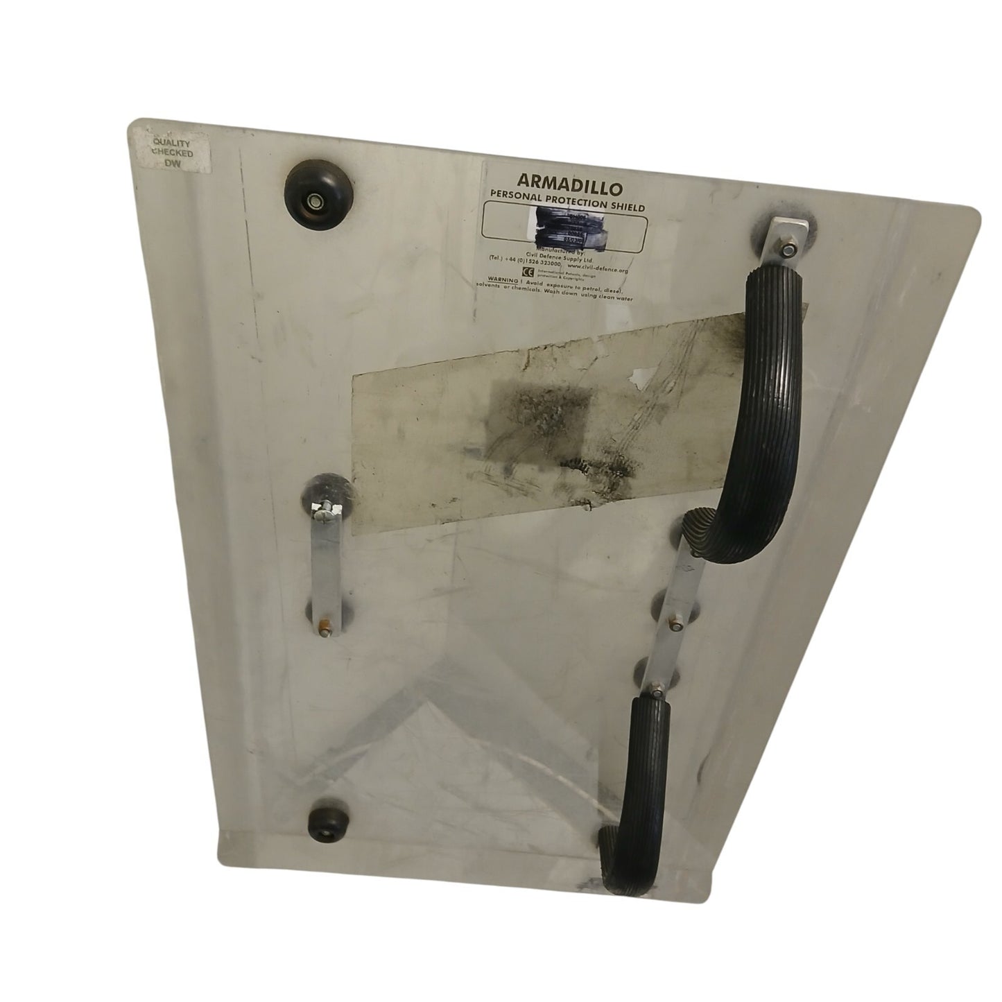 Riot Shield Interlocking 120x57 Armadillo Rectangular Police Public Order Defect