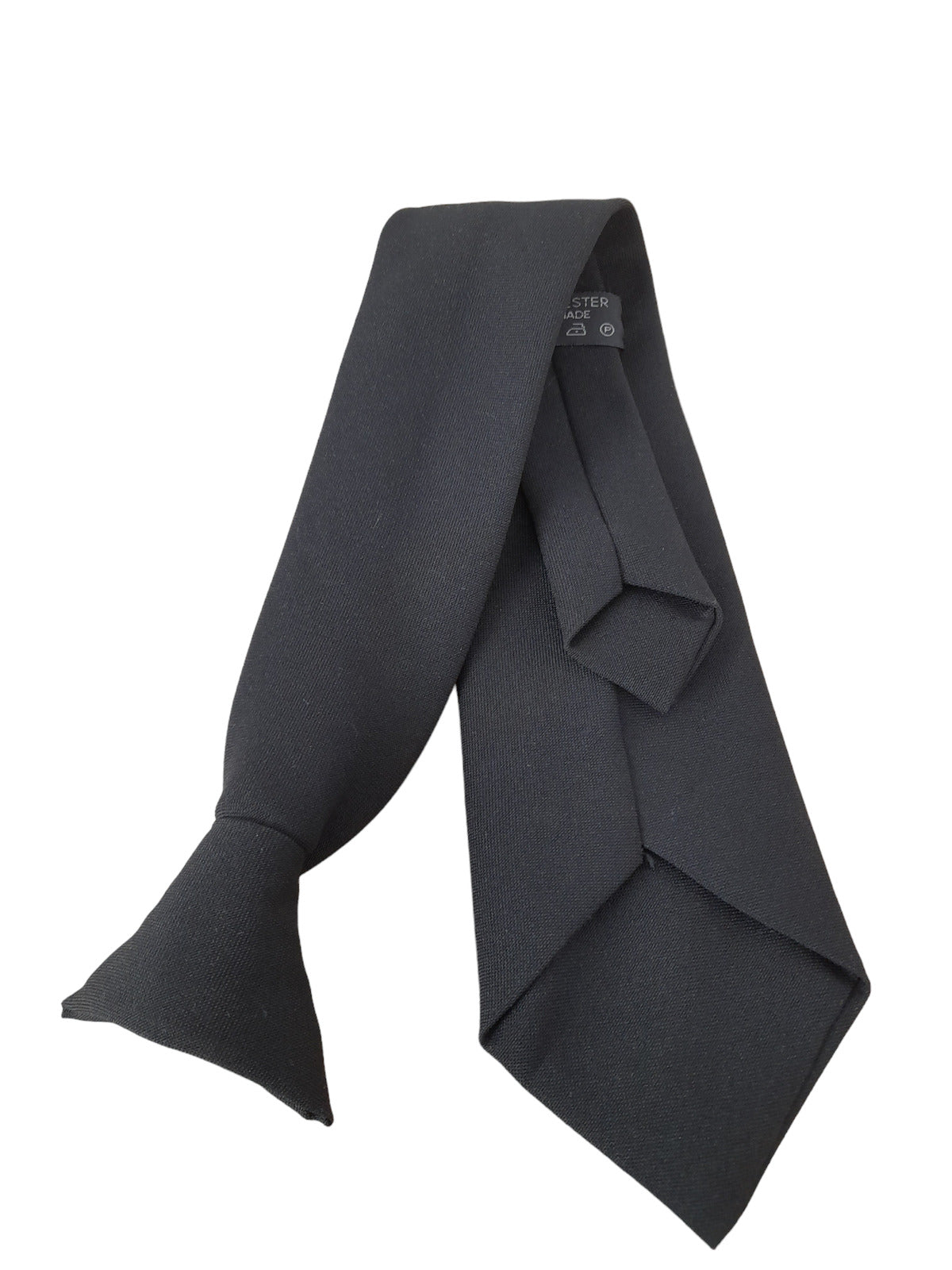 Ex Police Clip on Tie Black Uniform Security Workwear