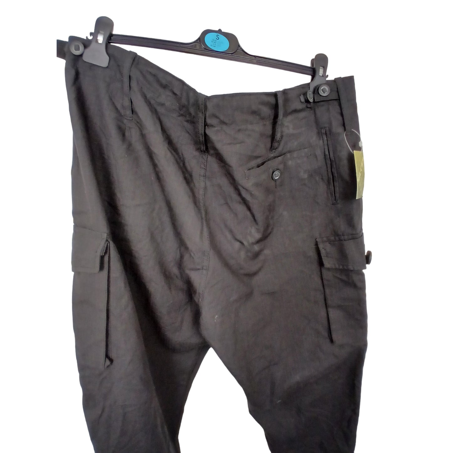 Mil-Com MOD Police Pattern Ripstop Trousers Black Tactical Security Size 40