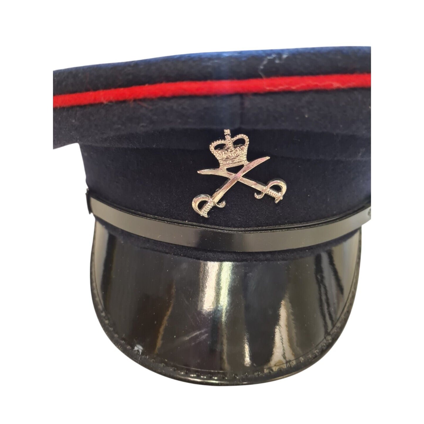 APTC No 1 Dress Peaked Cap Hat Queens Crown Badge Red Piping TV Film Collector