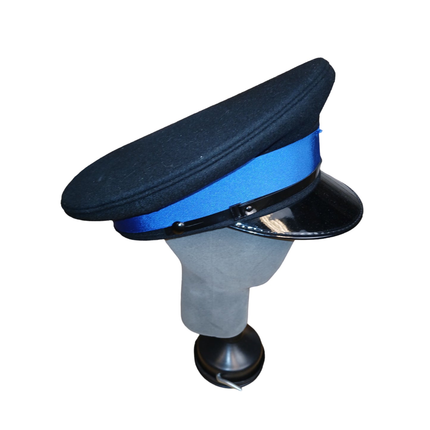 PCSO Blue Band Police Peaked Cap Film TV Fancy Dress Ex Police Stock