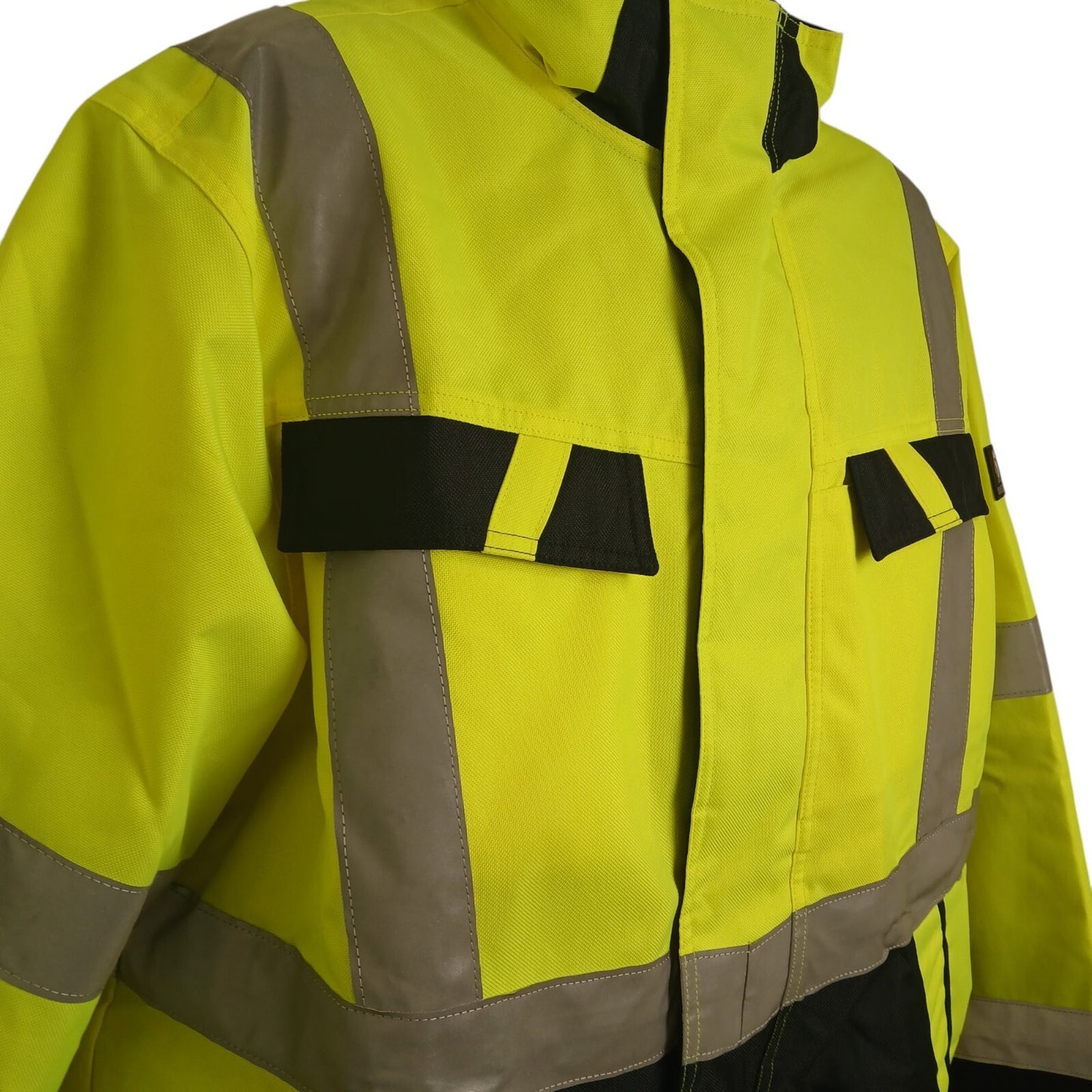 Mascot Hi Viz Jacket Yellow Hi Vis XL Safety Workwear Reflective Coat New