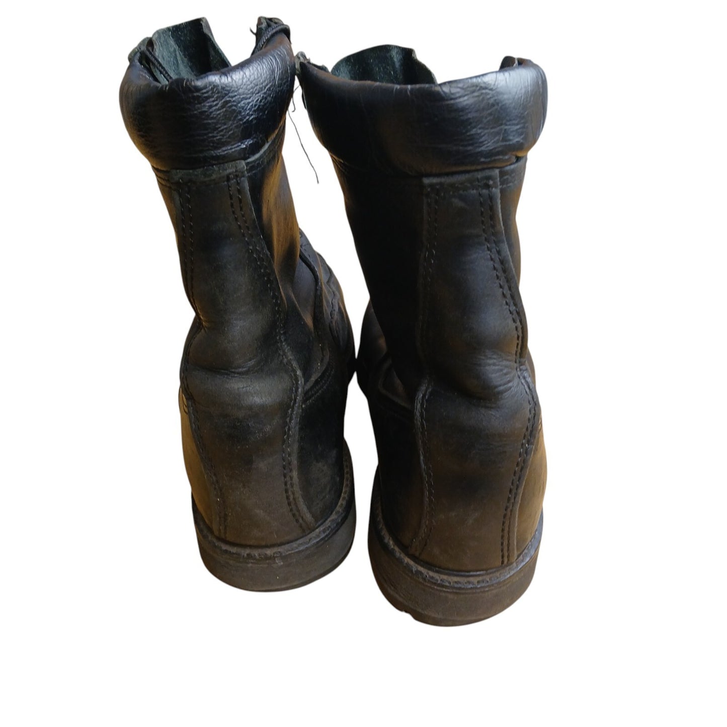 Matterhorn Black Leather Boots Combat Goretex UK 9 Safety 7831 USA Vibram Laced
