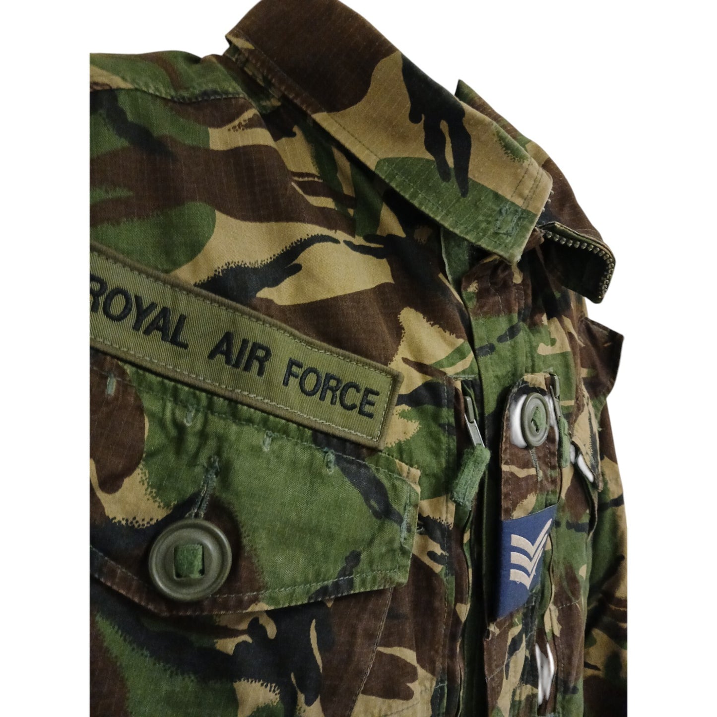 DPM Field Jacket Woodland Combat Smock Ripstop Coat Camoflauge Military