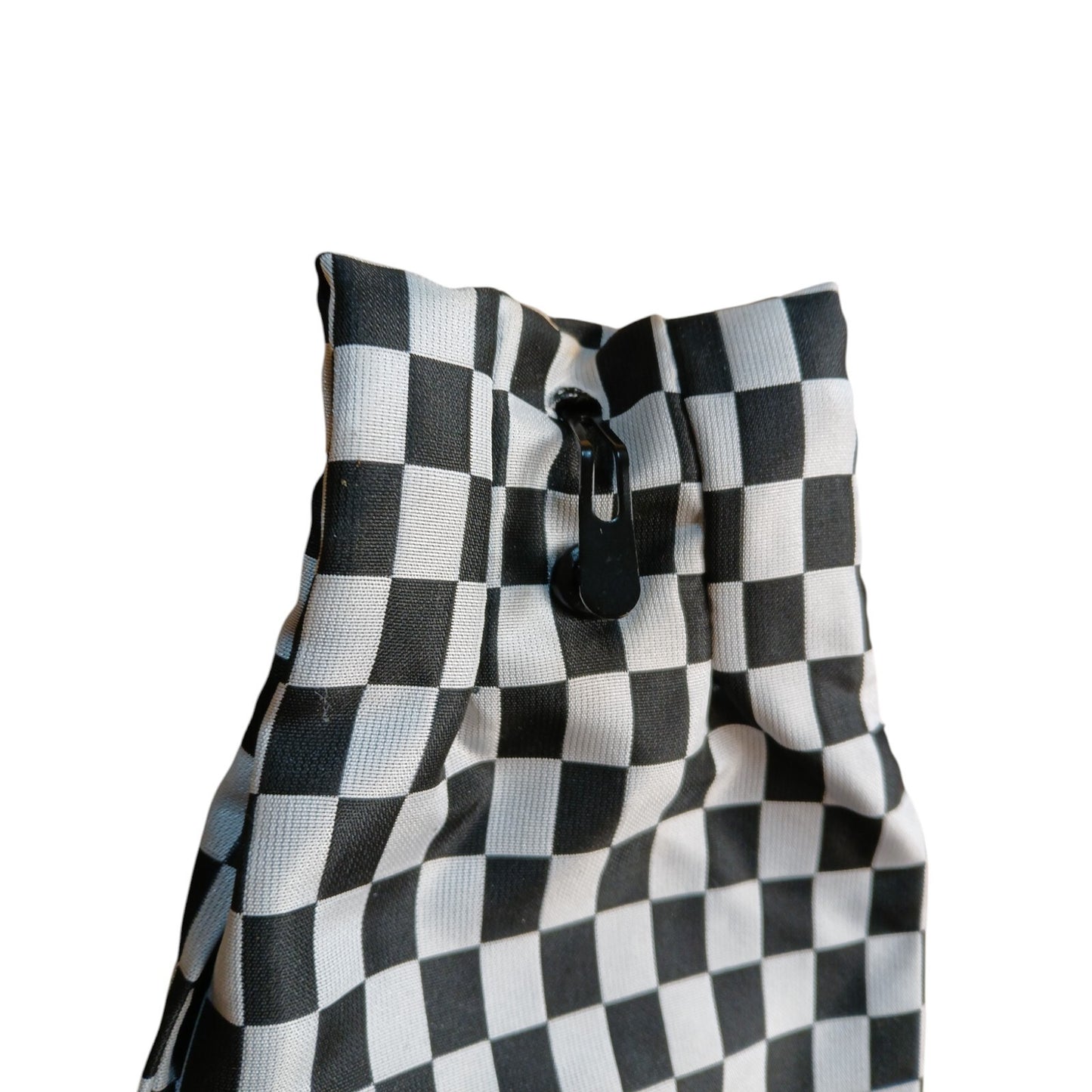 Ex Police Clip On Cravat Ladies Black & White Check Fancy Dress WPC
