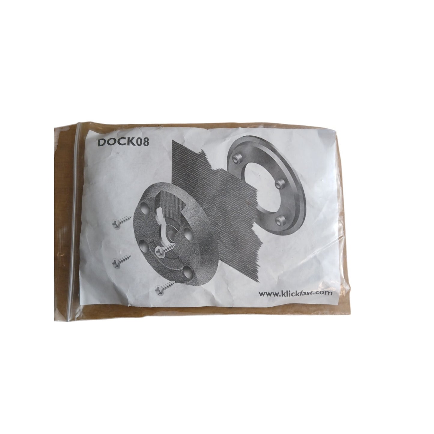 Klickfast Dock Screw On Garment Fabric Clothing DOCK08 Fast Studs Ex Police