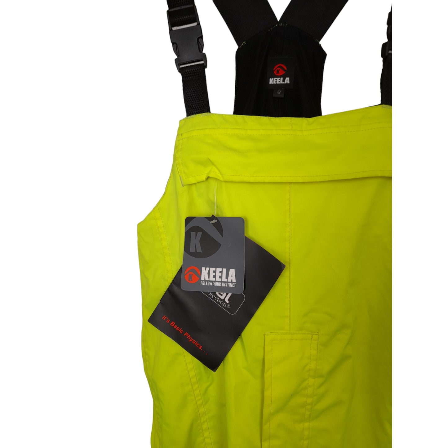 Keela Munro Salopette Waterproof Trousers Ex Police New Hi Vis Small