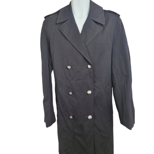 Chief Superintendent Navy Blue Dress Coat Crown Buttons & Embroidered Epaulettes