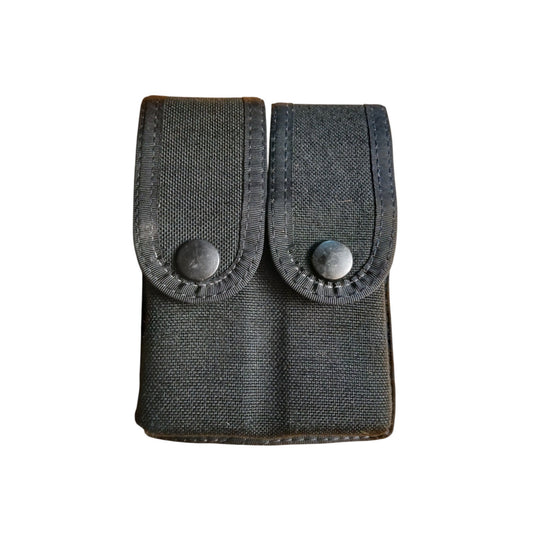 Uncle Mikes Double Mag Pouch Magazine Holder Belt Loop Nylon Ex Police Airsoft