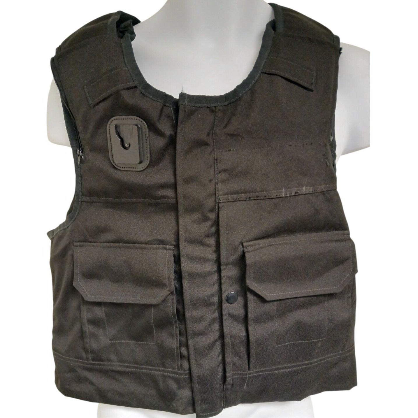 Aegis Stab Vest Ballistic Body Armour Cover Black Klickfast Police Security M 4C