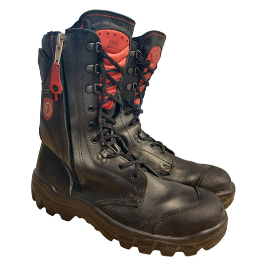 Steitz Secura Fire Boots Safety Ballyclare Commander Goretex 11.5 Black Leather