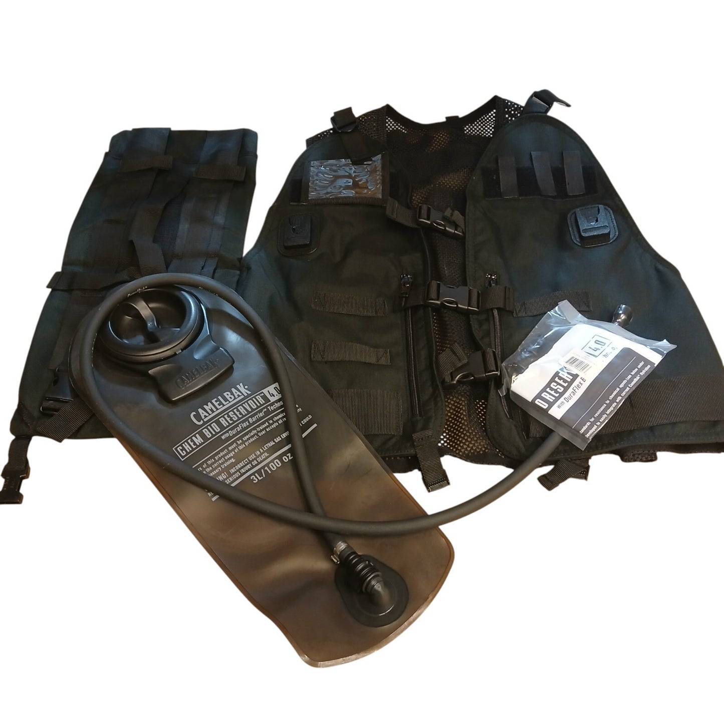 Remploy Frontline Hydration Vest Camelbak 3L CBRN MK3a Airsoft Police Black