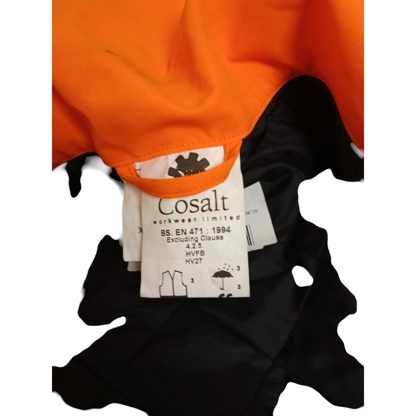 Cosalt Goretex Coverall Hi Vis Hi Viz Orange Waterproof Railway