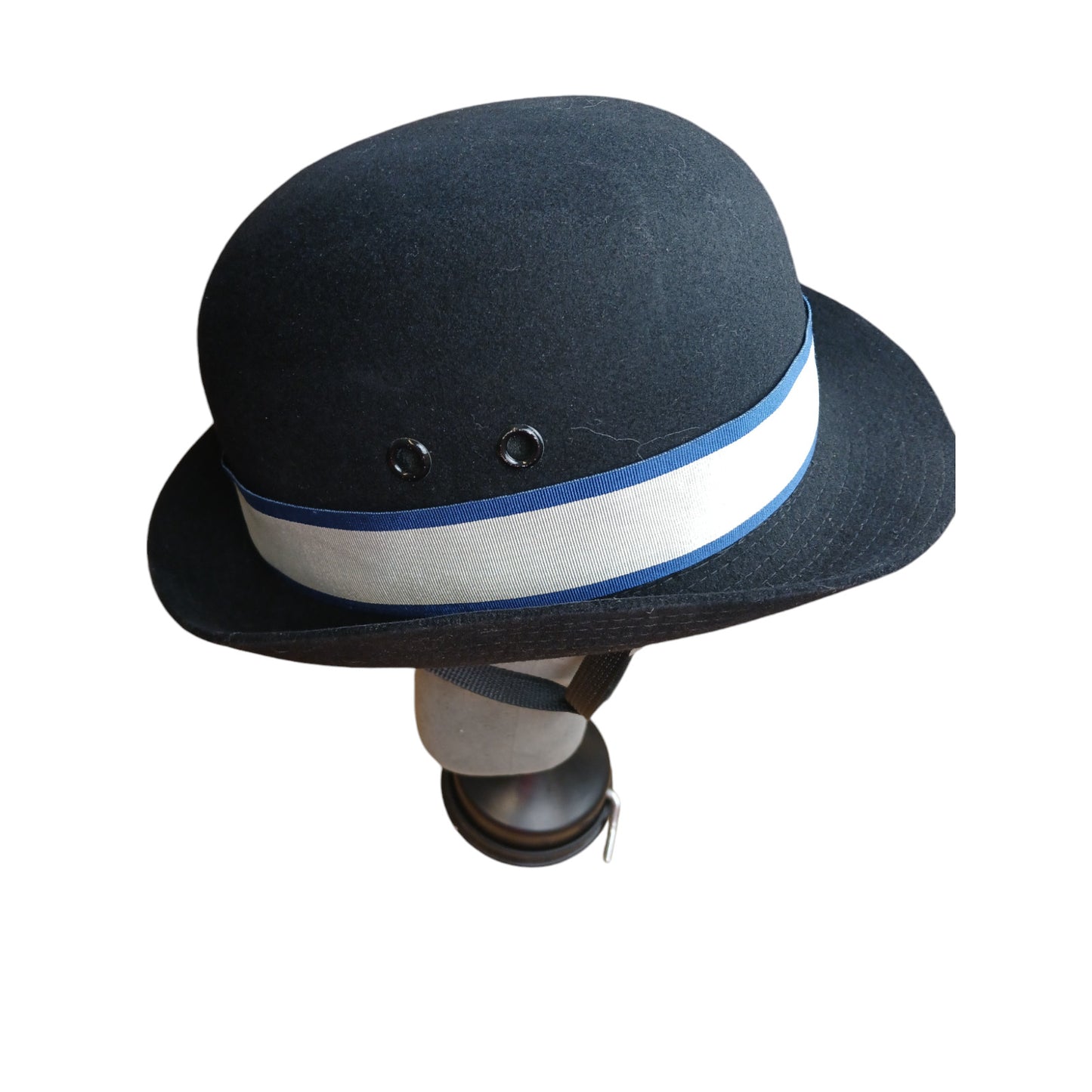 PCSO CSO Bowler Police Hat Blue And Silver Band Film TV Collector Interest