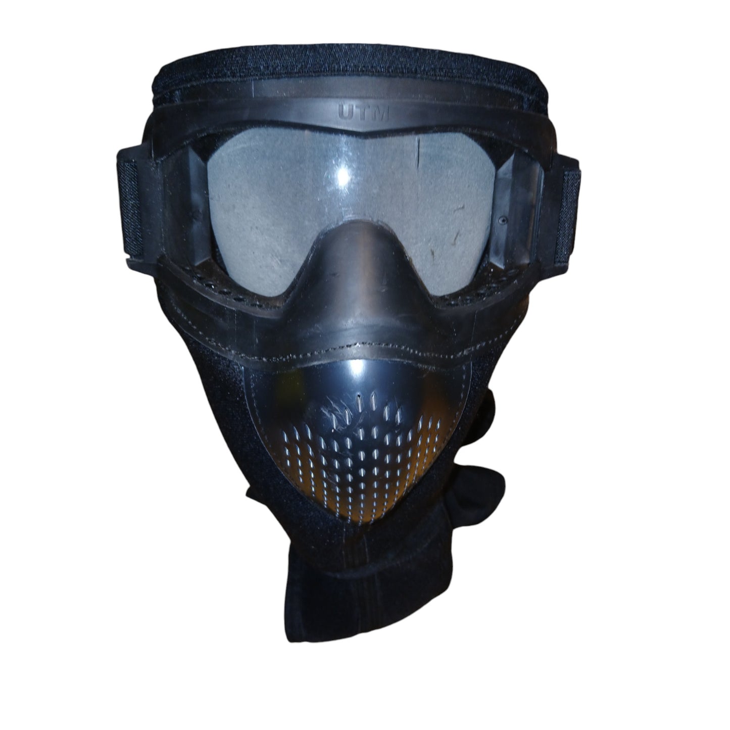 Tactical UTM Face Mask Integrated Goggles Berry Compliant Combat Riot Airsoft