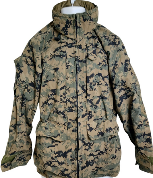 USMC Digital Marpat Parka Goretex APECS Jacket Woodland Camouflage Digi Coat
