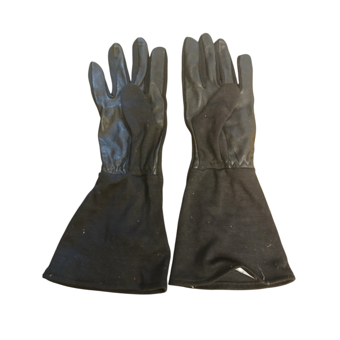 Nomex Knit Leather Grain Gloves Tactical Ex Police Fire Resistant Retardant Work