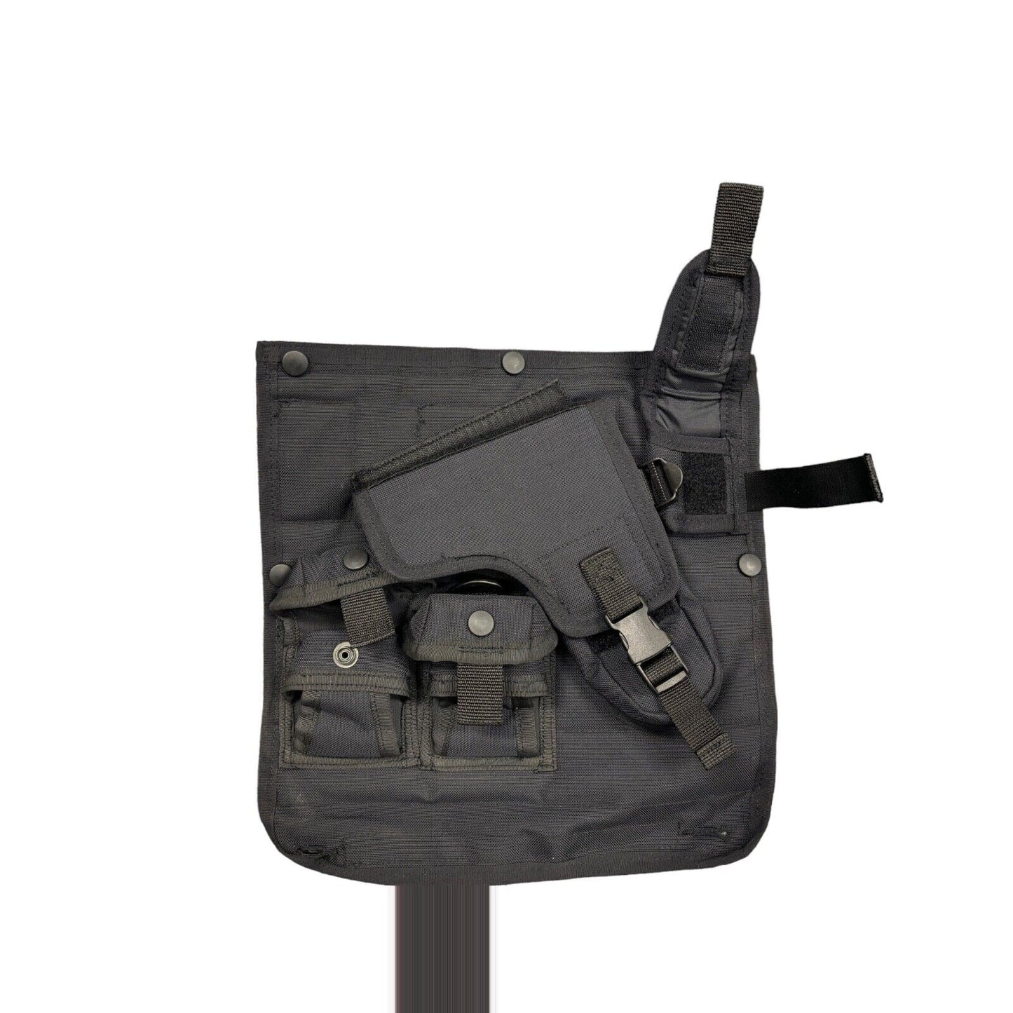 Arktis X26 Taser Vest Button Panels Tactical Modular Ex Police Black L & R Sides