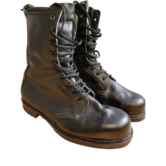 Goliath Leather Safety Boots Police Military Size 12 Security Combat Steel Toe