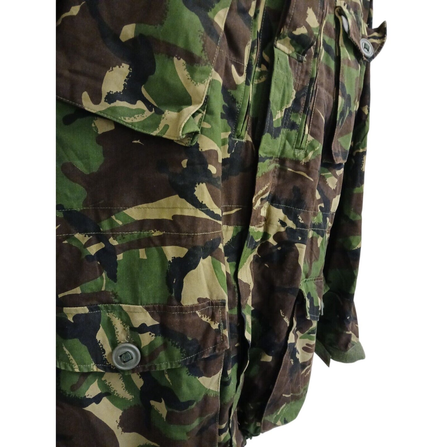 RAF Combat Smock DP Woodland Combat Wired Hood Coat Grade A Jacket Hooded