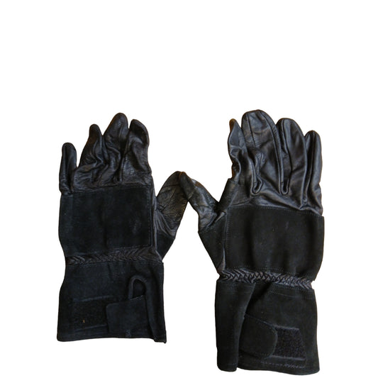 Bennett Armed Patrol Gloves Black Leather Police Size 10 APG intervention V2358